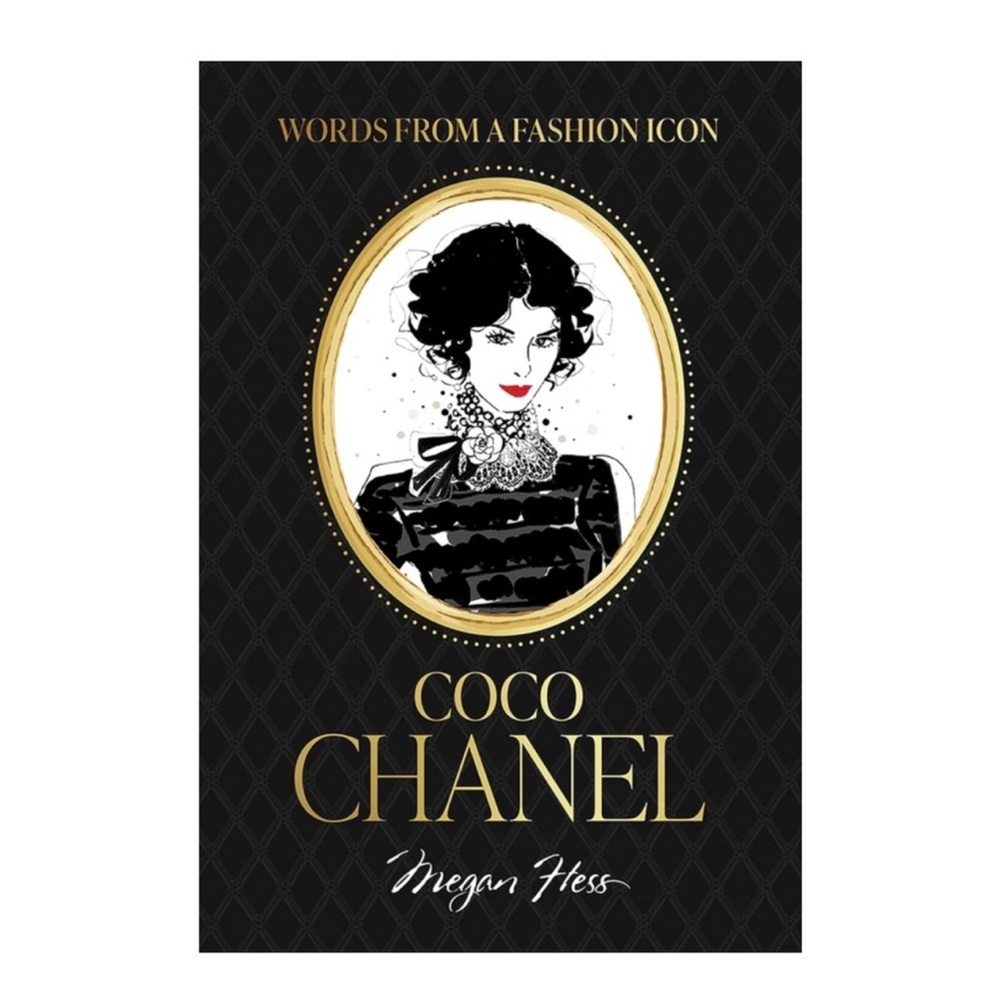 CHANEL Black and Gold Fashion Icon Book